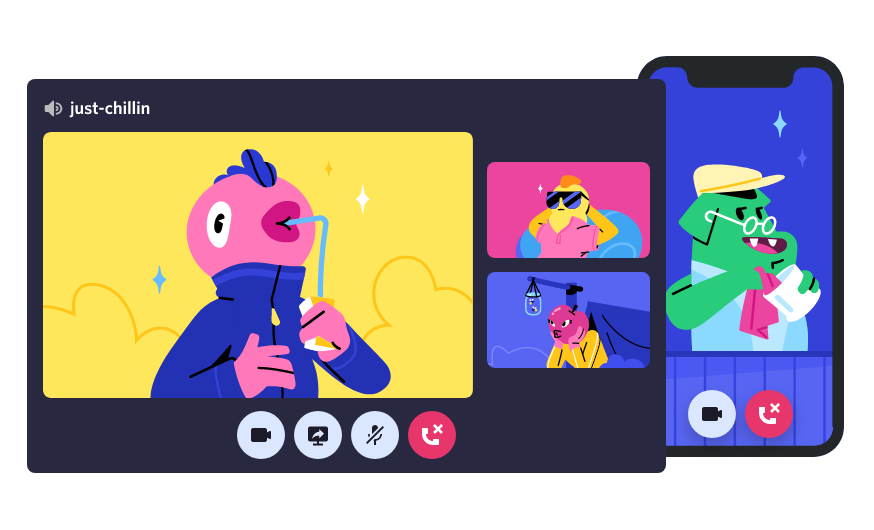 Imagem representando conversa no Discord